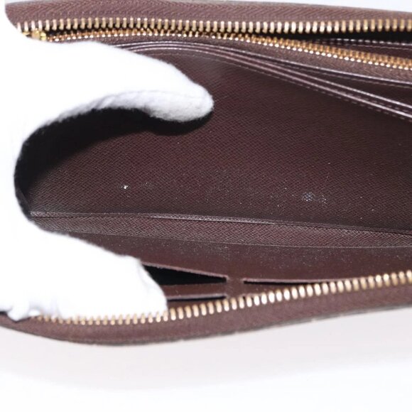 Authentic LOUIS VUITTON Damier Ebene Zippy Wallet bst336-120225 - Picture 13 of 16